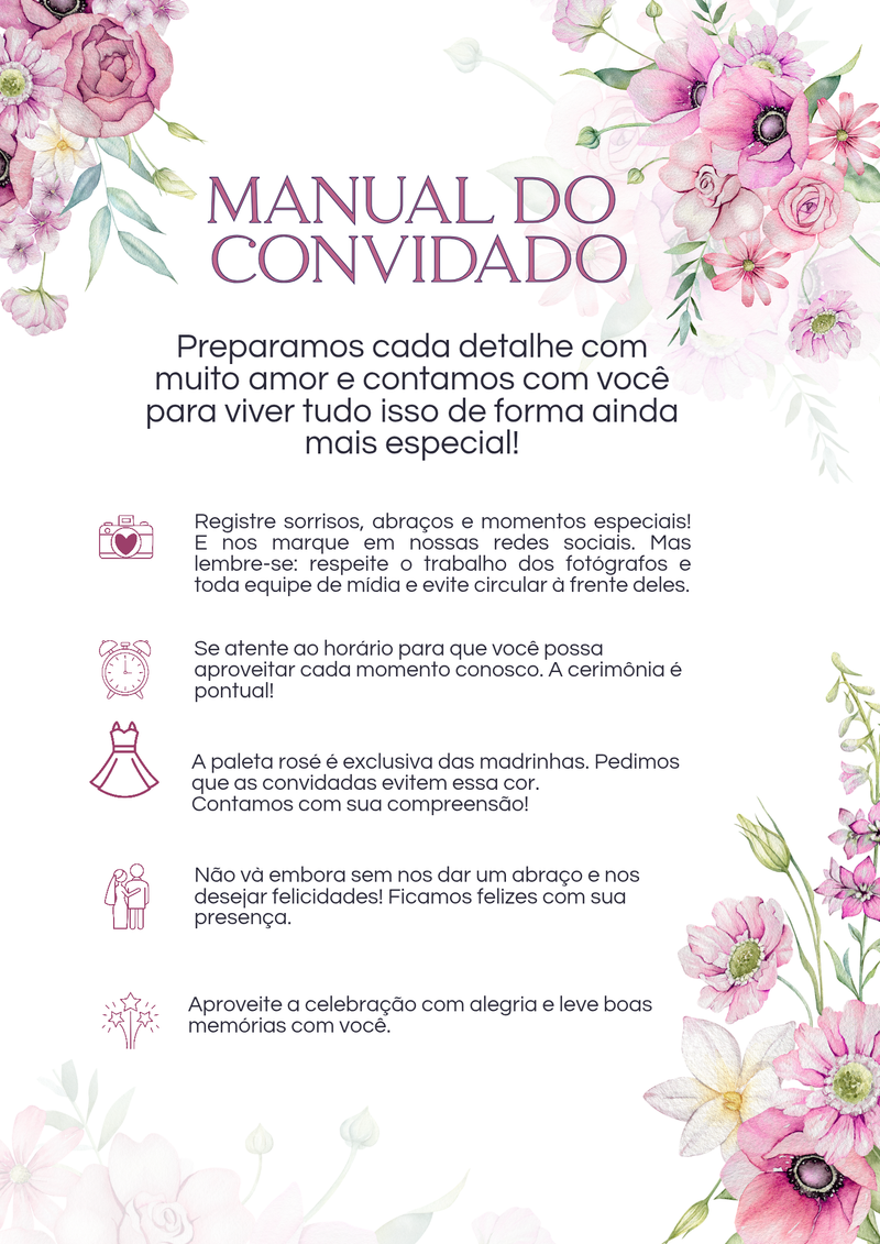 Manual do Convidado — Pablo & Maressa — 21/06/2026 — Wedy